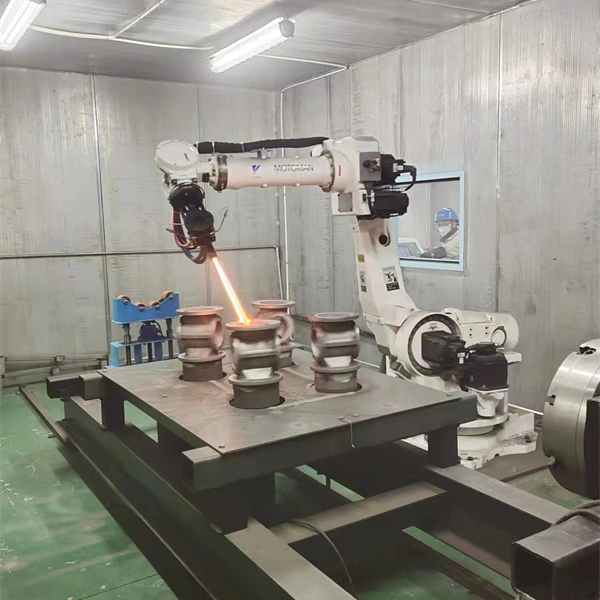 Photograph of supersonic spraying processing (2)