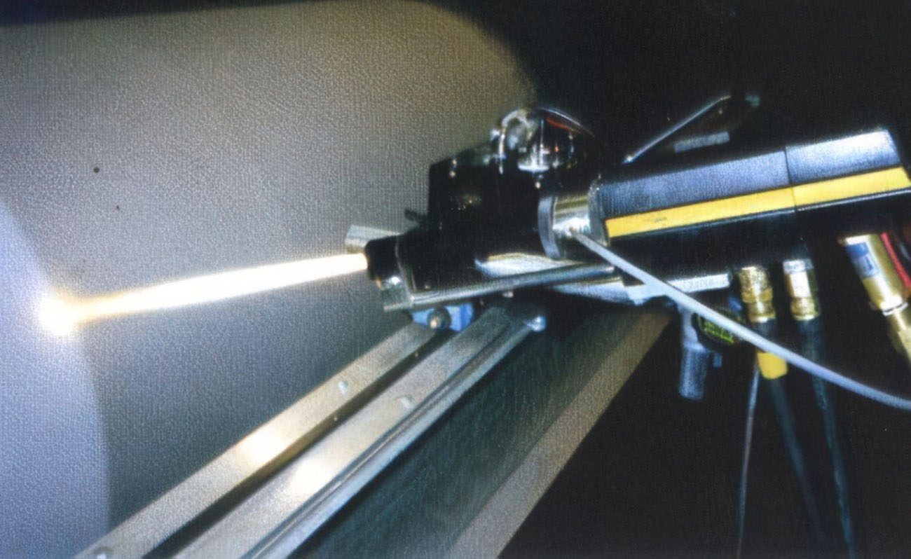 What are the applications of tungsten carbide coatings produced by high velocity oxygen fuel spraying?